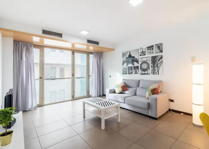 Tabaiba 1 + Beach + A/C + Fast Wifi Apartament *
