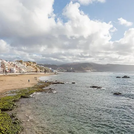 Tabaiba 1 + Beach + A/C + Fast Wifi アパート ラスパルマス・デ・グランカナリア