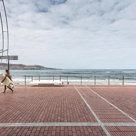 Tabaiba 1 + Beach + A/C + Fast Wifi アパート *